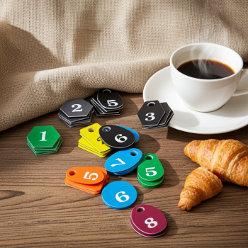 Żeton grawerowany - laminat kolorowy